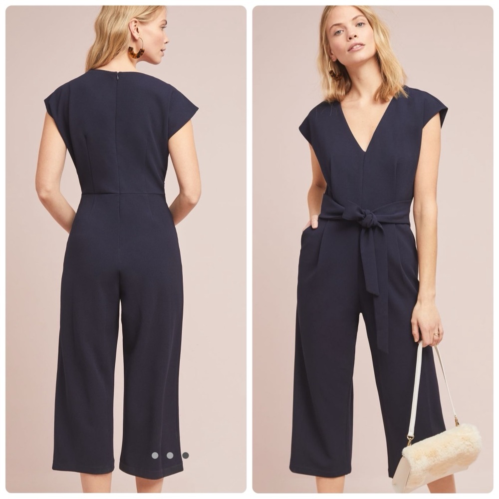Elegant Navy Jumpsuit
